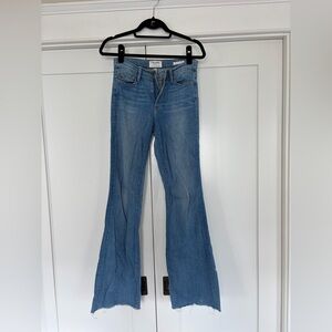 Frame Denim Women's Light Blue Flare Jeans